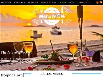 menuwow.co.uk