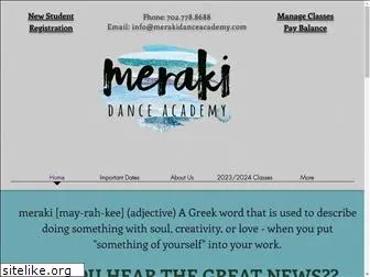 merakidanceacademy.com