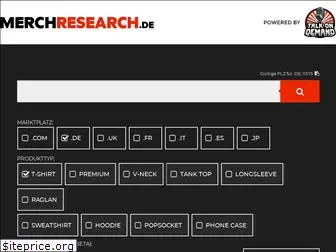 merchresearch.de