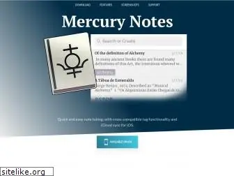 mercury-notes.com