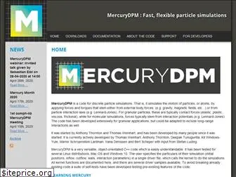 mercurydpm.org