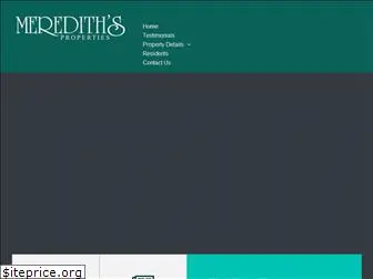 meredithsproperties.com