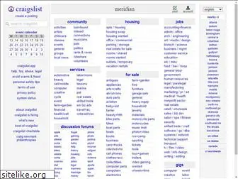 meridian.craigslist.org