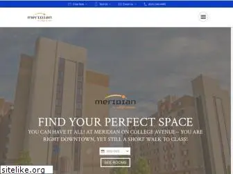 meridianoncollegeavenue.com