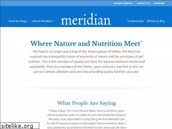 meridianpetfood.com