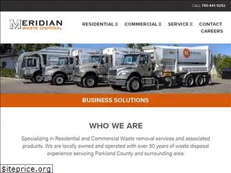 meridianwastedisposal.com