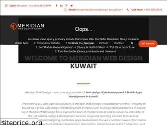meridianwebdesign-kuwait.com