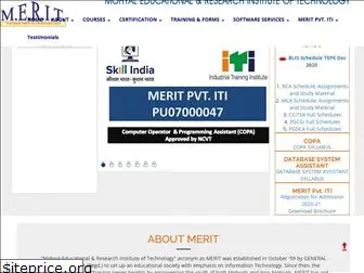 merit.ac.in