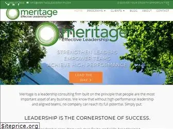 meritageleadership.com