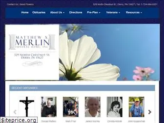 merlinfuneralhome.com
