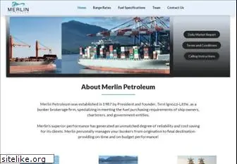 merlinpetroleum.com