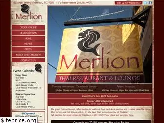 merlionrestaurant.com