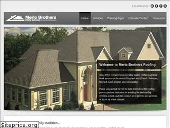 merlobrothersroofing.com