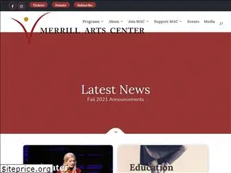 merrillartscenter.org