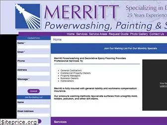 merrittpowerwashing.com