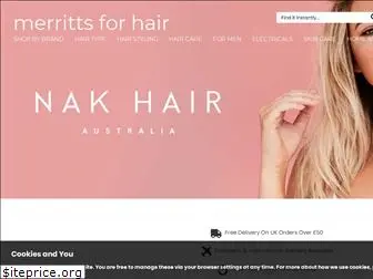 www.merrittsforhair.co.uk