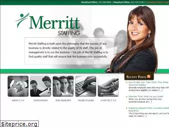 merrittstaffing.com