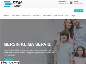 mersinklimaservisim.com