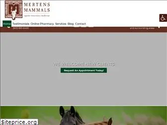 mertensmammals.com