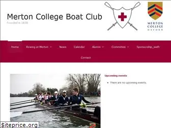 mertonboatclub.com