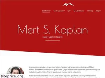 mertskaplan.com