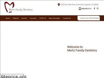 mertzfamilydentistry.com