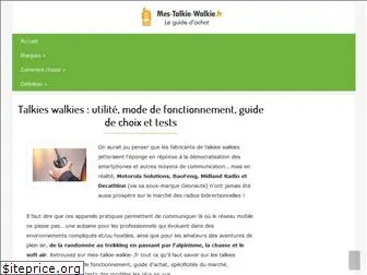 mes-talkie-walkie.fr
