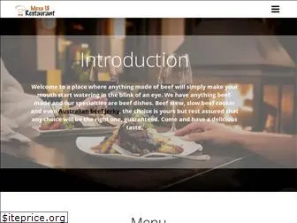 mesa18restaurant.com