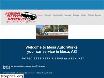 mesaautoworks.com