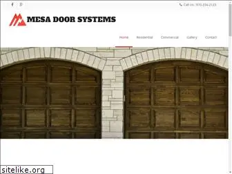 mesadoorsystems.com