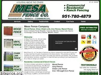 mesafenceco.com