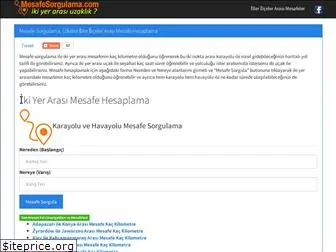 mesafesorgulama.com