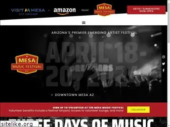 mesamusicfest.com