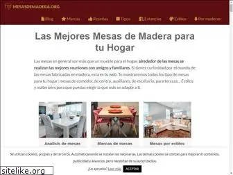 www.mesasdemadera.org