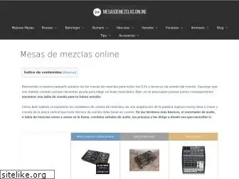 mesasdemezclas.online