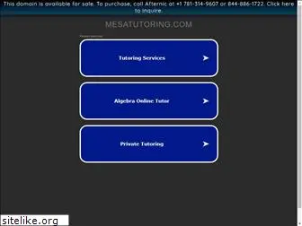 mesatutoring.com