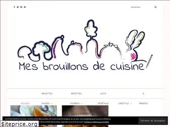 mesbrouillonsdecuisine.fr