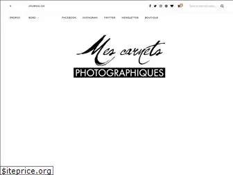 mescarnetsphotographiques.com