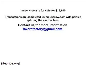 mesons.com