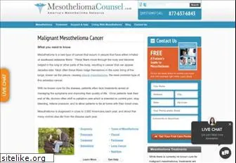 mesotheliomacounsel.com