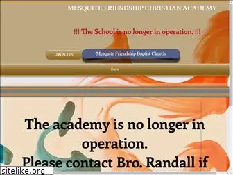 mesquitefriendshipca.com