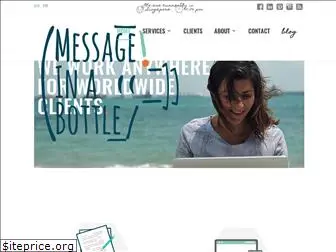 message-inabottle.com