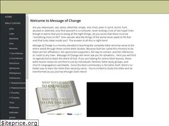 messageofchange.com