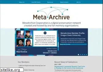 metaarchive.org