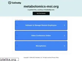 metabolomics-msi.org