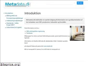metadata.dk
