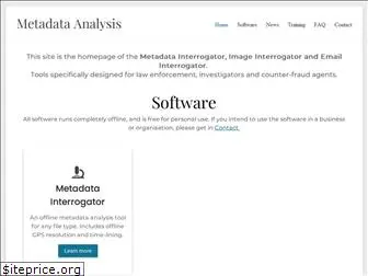 metadataanalysis.com