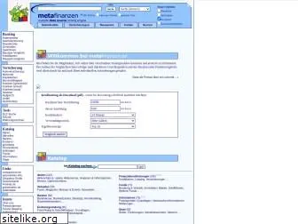 metafinanzen.de