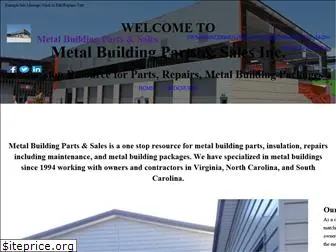 metalbuildingpartsandsales.com