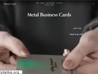 metalcards.com